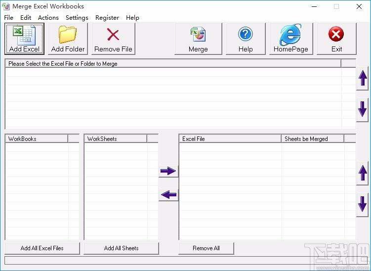 Merge Excel Workbooks下载,Excel合并软件,Excel合并