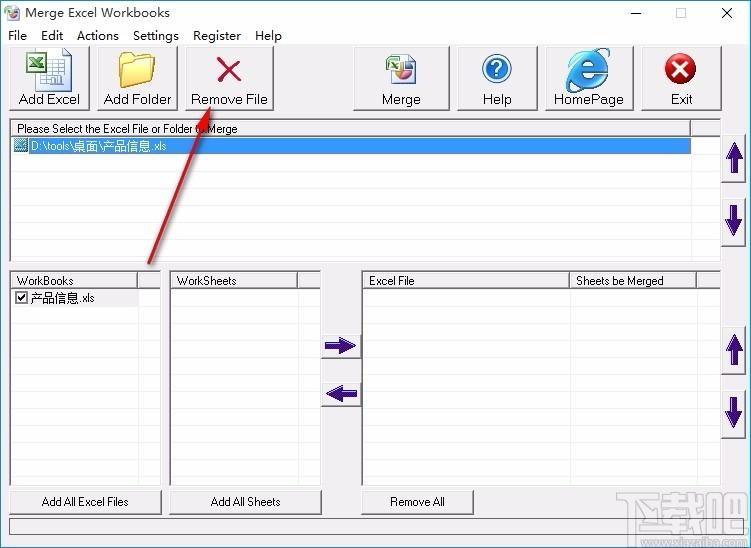 Merge Excel Workbooks下载,Excel合并软件,Excel合并