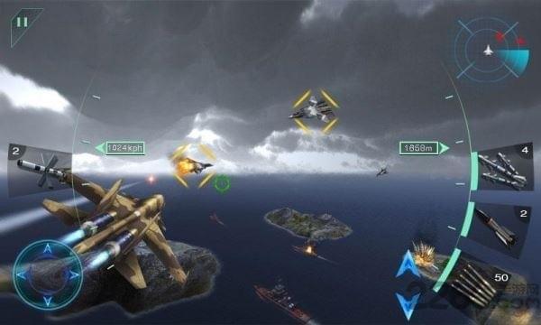 空中决战3d无限金币版下载,空中决战3d,射击手游,空战手游